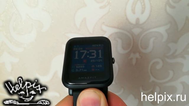 Тест экрана часов Amazfit Bip смотреть онлайн