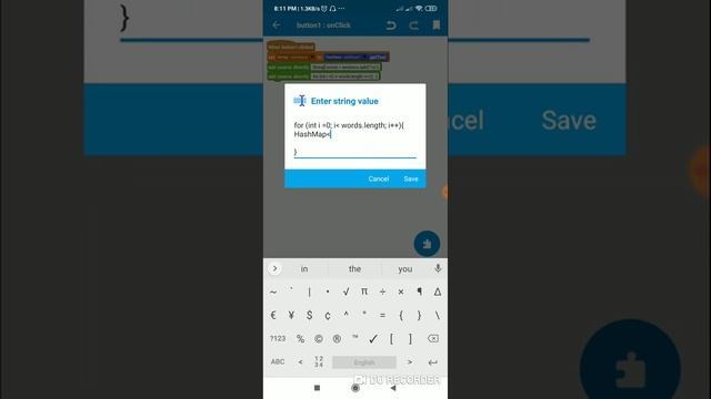 Split a sentence into words in Sketchware and display in custom listview смотреть онлайн