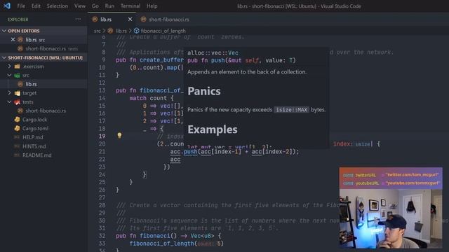 Learning Rust Together: Exercism.org Rust Track Part 2 ( Tuples, Vec, Destructuring ) смотреть онлайн