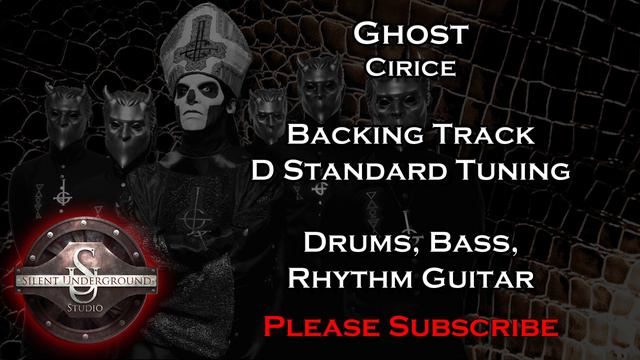 Ghost - Cirice - Backing Track + Rhythm Guitar смотреть онлайн
