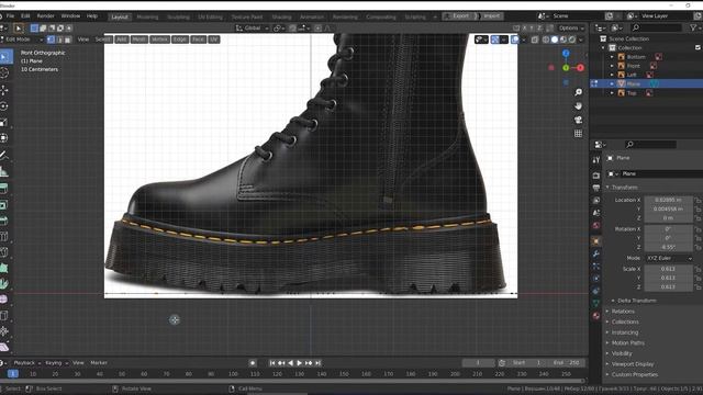 Моделируем Ботинки в Blender. ЧАСТЬ 1 смотреть онлайн