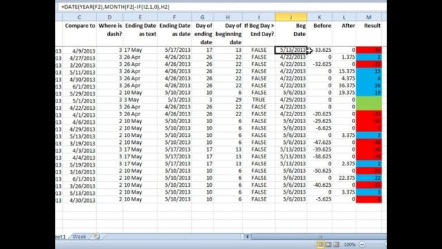 Excel - Is Date in 13-17 May?: Episode 1696 смотреть онлайн