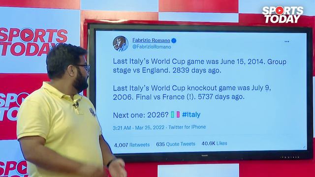 Explained: Italy's loss to North Macedonia and what it means for Football | Sports Today смотреть онлайн