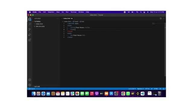 HTML Tutorial - Tab FavIcon and Title смотреть онлайн