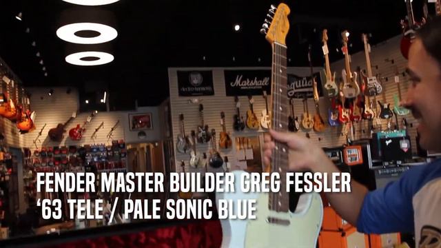 Guitar Czar - Unboxing Fender Masterbuilt Tele by Greg Fessler смотреть онлайн