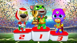 ГОВОРЯЩИЙ ТОМ ПОГОНЯ ГЕРОЕВ #6 Talking Tom Hero Dash лучше Бег за золотом #Мультик