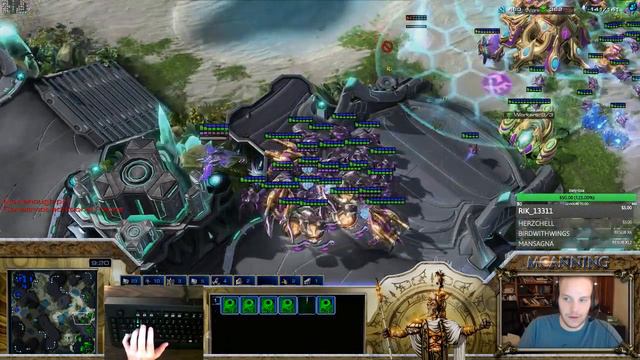 MCanning vs IIIIIII PvP all the new protoss skins in action! смотреть онлайн