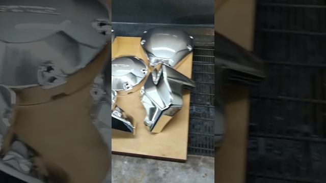 Восстановление зеркального покрытия на деталях от мото смотреть онлайн