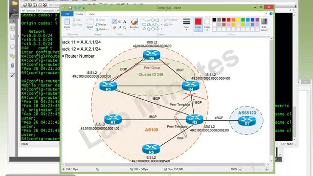 LabMinutes# RS0069 - Cisco BGP Route Reflector (Part 3) смотреть онлайн