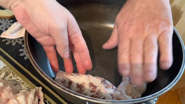 Ханский шашлык Готовим с дядей Печень жаренная на камне! смотреть онлайн