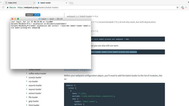 7- أداة webpack ومراقبة الملفات (file watching) - جافاسكربت للمحترفين смотреть онлайн