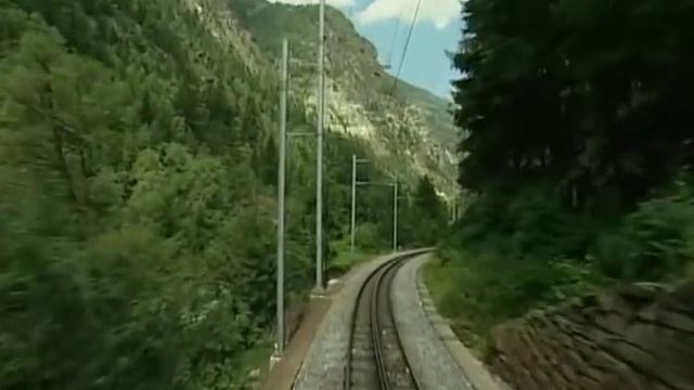 World Railways. Switzerland. Glacier Express_1. Zermatt - Brig