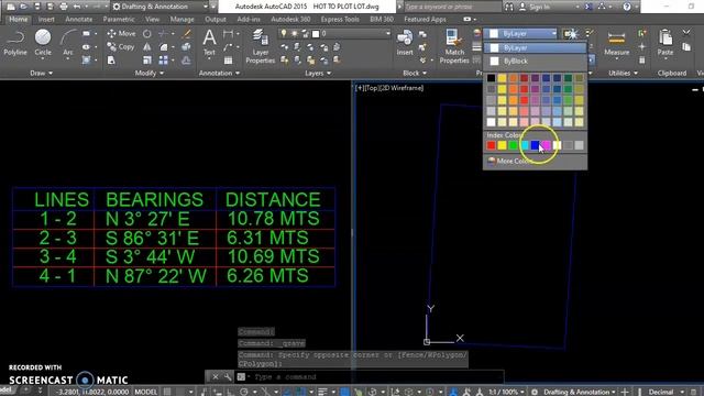 HOW TO PLOT LOT PLAN смотреть онлайн