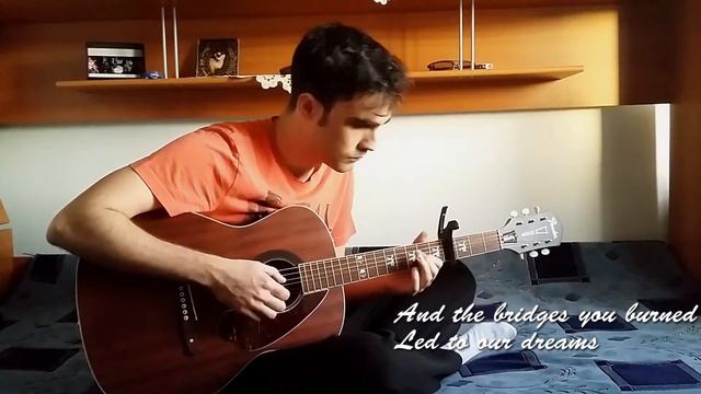 Janet Devlin - Things we lost in the fire cover (fingerstyle guitar) смотреть онлайн
