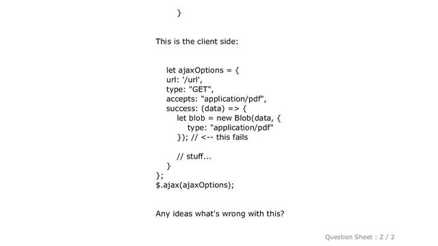 jQuery : "Failed to construct 'Blob': The provided value cannot be converted to a sequence" when do смотреть онлайн