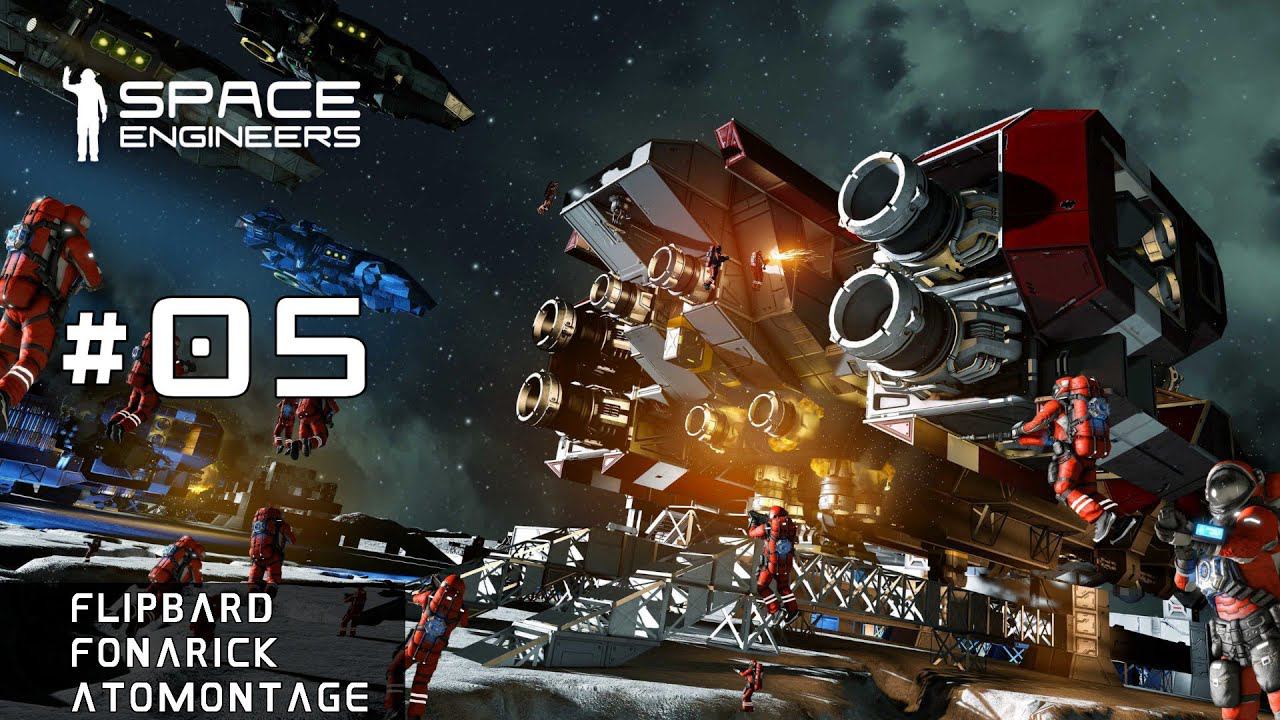 Space Engineers, кооператив #05 смотреть онлайн