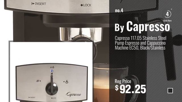 Top 10 Capresso Espresso Machines [2018]: Jura 13626 Ena Micro 1 Automatic Coffee Machine, Micro смотреть онлайн