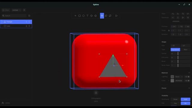 Create Awesome 3D Icons with Spline | 3D for UI Designers смотреть онлайн