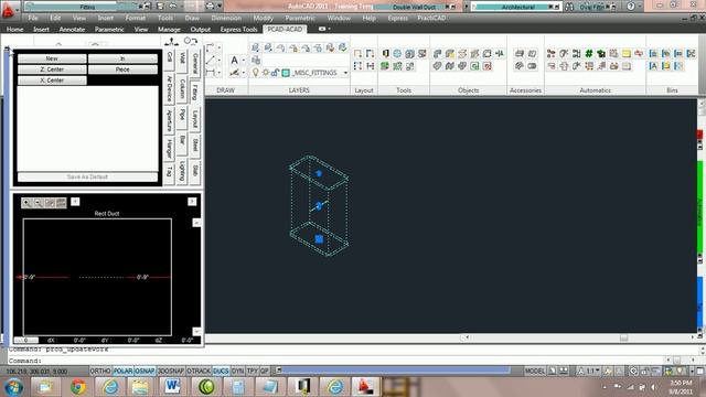02 049 Elevation Box Working with Vertical Duct смотреть онлайн