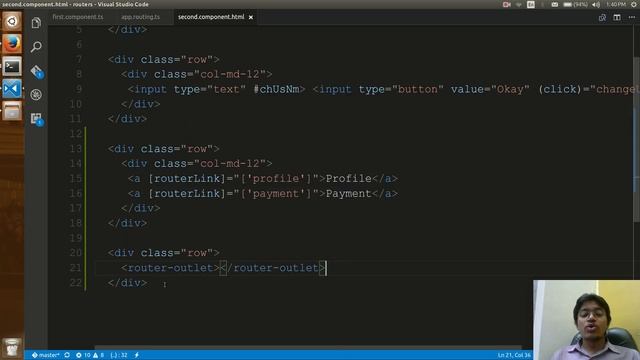 Angular 6 Tutorial for Beginners -  Router Child Route in Angular [Part 2] смотреть онлайн
