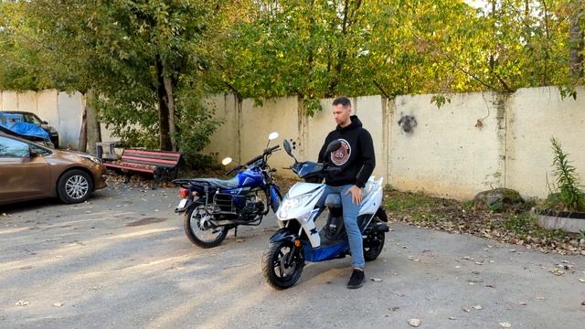 МОПЕД или СКУТЕР...Что выбрать за 90 000 рублей? смотреть онлайн