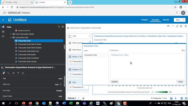 Alma Analytics: Creating a forecast with Alma Analytics Data Visualization смотреть онлайн