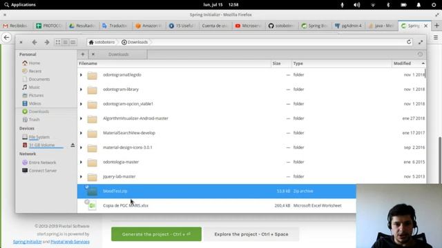 Microservicios Spring Boot con base de datos postgres parte 3 смотреть онлайн