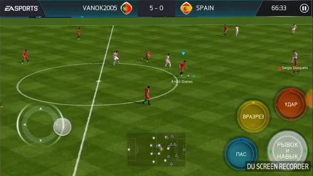 Играю за Португалию в Fifa mobile World Cup. смотреть онлайн
