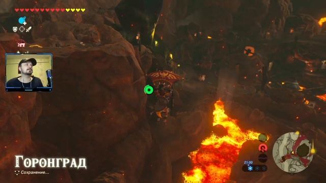 Подьем к чудищу Ва-Рудания | Прохождение The Legend of Zelda: Breath of the Wild №24 смотреть онлайн