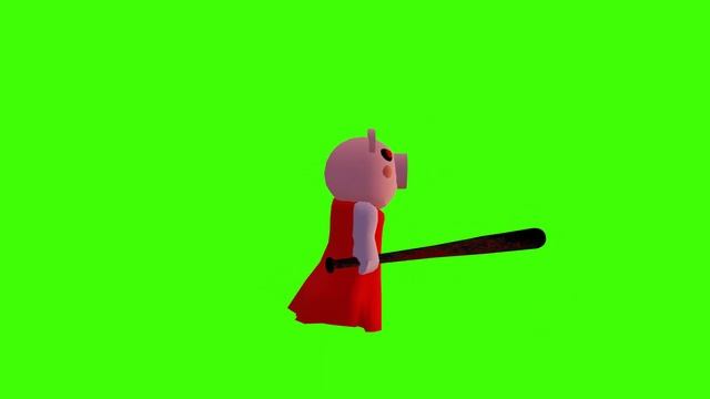 Piggy Roblox Green Screens смотреть онлайн