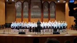 Детский хор "Классика". Современная русская-народная песня "Скворцы прилетели".