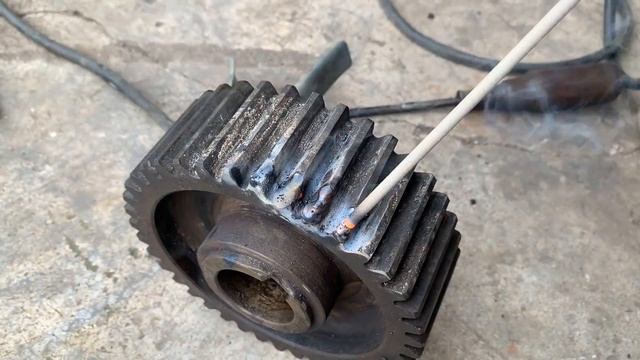 Restoration Parallel Shaft Speed Reducers Old _ Repair Metal Gears Broken