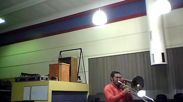 J. S. Bach, Cello Suite 5, Sarabande. Bass trombone смотреть онлайн