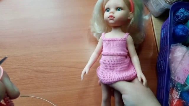 Топ для куклы Паола Рейна и куклу фабрики Весна. смотреть онлайн