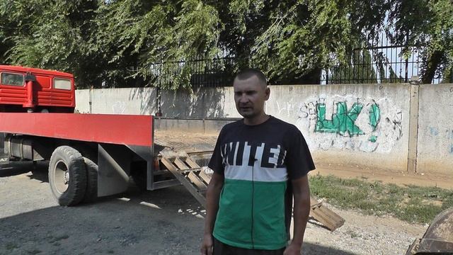 Сходни для погрузки экскаватора. Болтовня. Мини экскаватор. смотреть онлайн