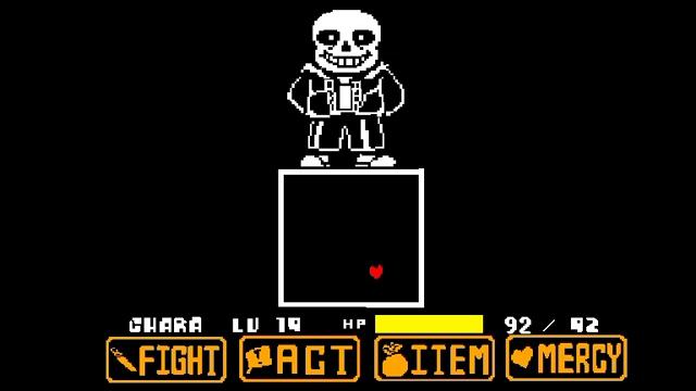 sans vs chara undertale (stick nodes) смотреть онлайн