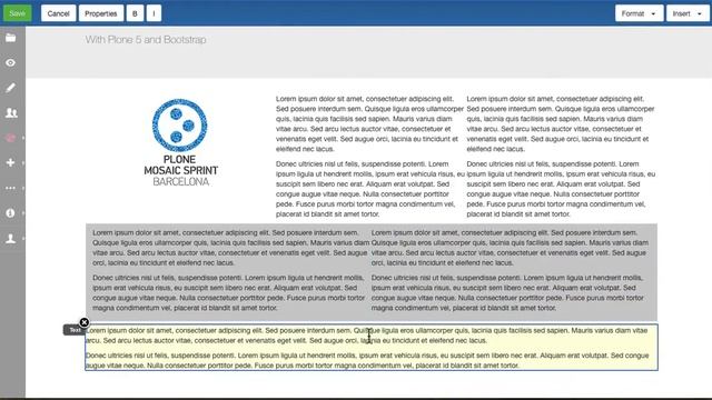 Plone 5, Mosaic and Bootstrap смотреть онлайн