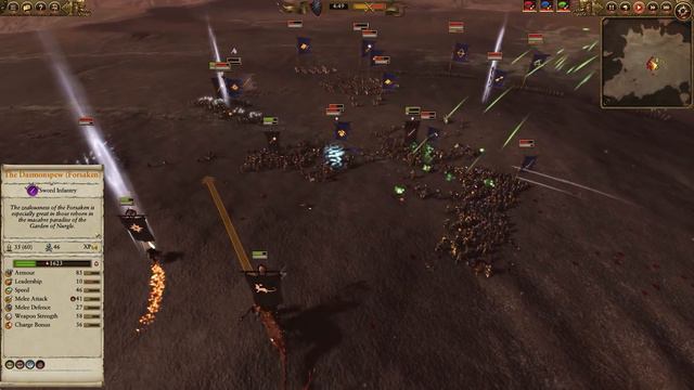 BRETONNIA BEWARE, ARCHAON HAS SOMETHING TO SHARE! - Chaos vs. Bretonnia - Total War Warhammer 2 смотреть онлайн