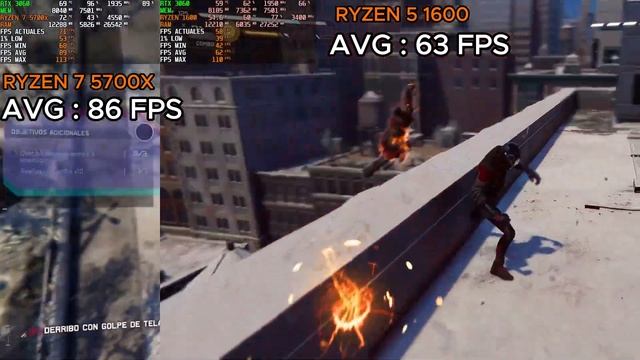 RYZEN 5 1600 VS RYZEN 7 5700X ¿VALE LA PENA ACTUALIZAR TU VIEJO RYZEN? смотреть онлайн