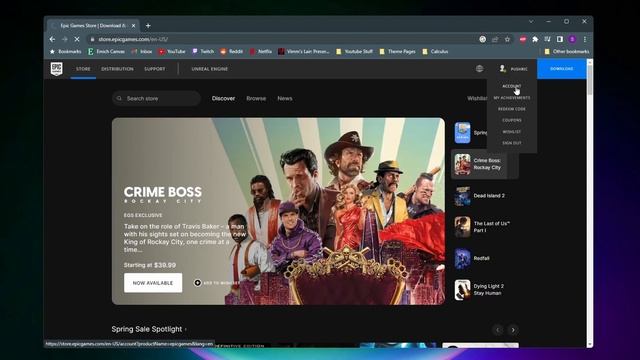 How to See Game Library on Epic Games Website - 2023 смотреть онлайн