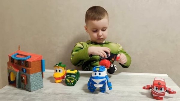 Роботи Поїзда - Роботы Поезда - Новый Кей - Игрушки трансформеры Robot Trains