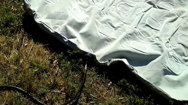 Как надуть матрас QUECHUA без насоса