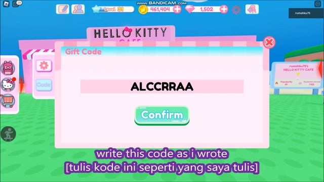 *NEW UPDATE CODES* [Anniversary] My Hello Kitty Cafe (Build) ROBLOX | 28 APRIL 2023 смотреть онлайн