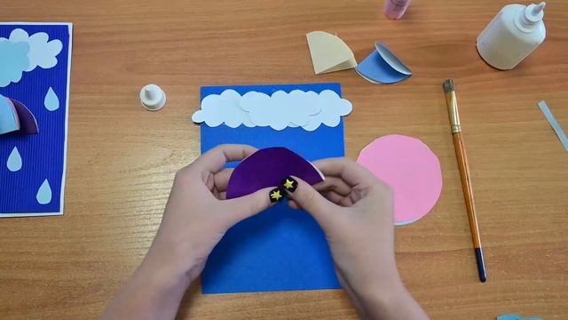 Видеозанятие. Осенний зонтик. смотреть онлайн