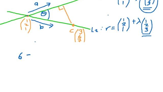 How to find the shortest distance between points on lines - Vectors in 3D смотреть онлайн