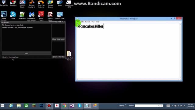 Roblox Brute Force Tutorial 2016 (PATCHED) смотреть онлайн