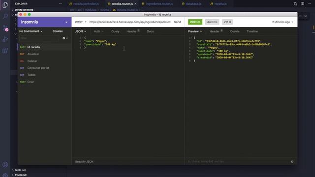 Crud com quasar e node.js Projeto de Ferias FICR смотреть онлайн