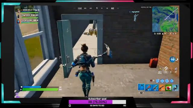 Fortnite live stream with Blake and Oreo смотреть онлайн