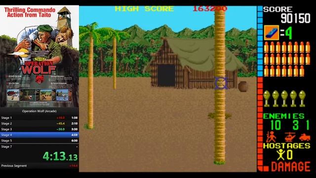 Operation Wolf (Arcade emulated) - no deaths WR speedrun 8m41s смотреть онлайн