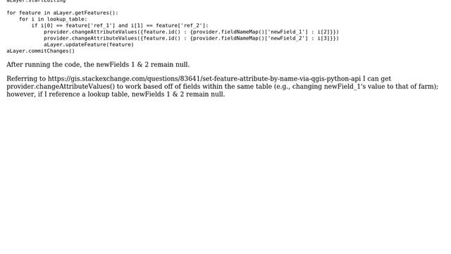 GIS: QGIS / Python: Fill new field with values based on other fields and lookup table смотреть онлайн